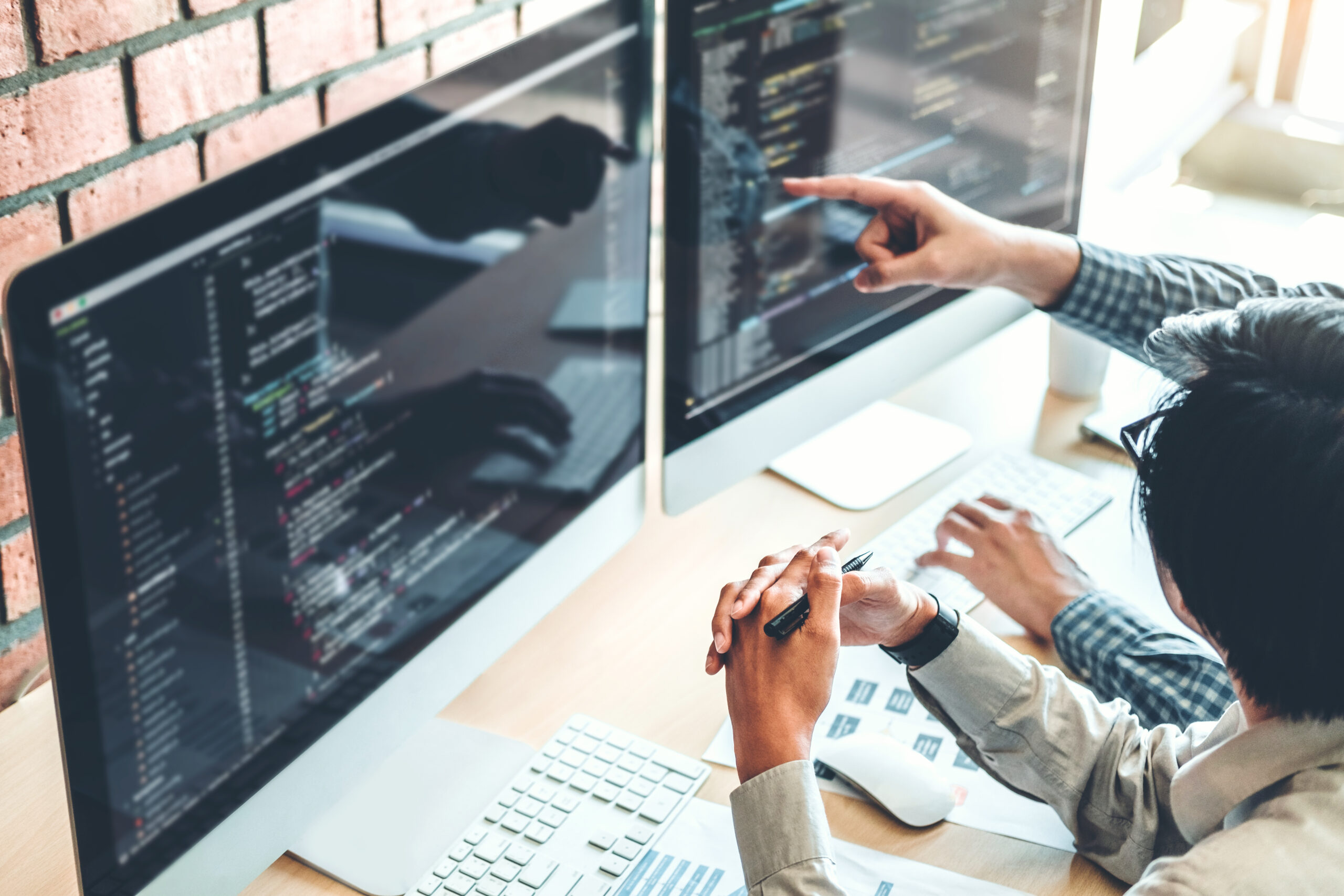Developing programmer Team Development Website design and coding